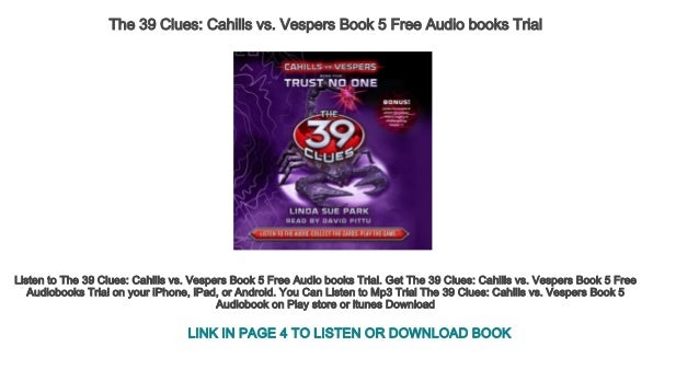 Cahills Vs Vespers Book 4